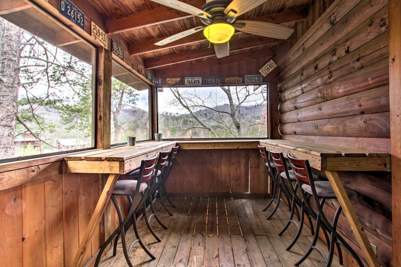 Pigeon Forge Cabin With Hot Tub And Mountain Views! 외부 사진